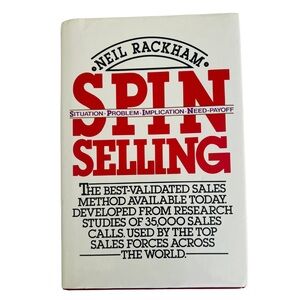 SPIN Selling Neil Rackham Sales Training Business Book